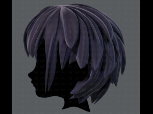 3d hair style for boy v34 Modelo 3D