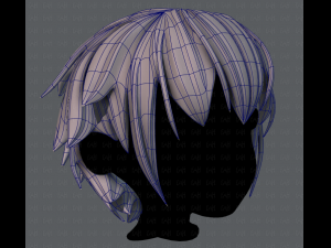 3d hair style for boy v34 Modelo 3D