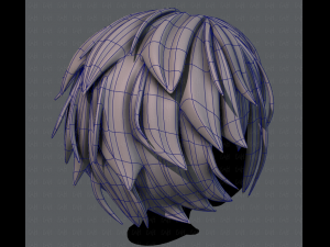 3d hair style for boy v34 Modelo 3D