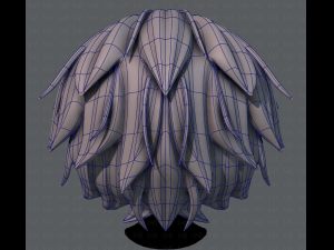 3d hair style for boy v34 Modelo 3D