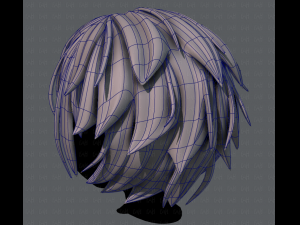 3d hair style for boy v34 Modelo 3D