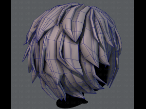 3d hair style for boy v34 Modelo 3D