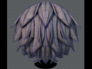 3d hair style for boy v34 Modelo 3D