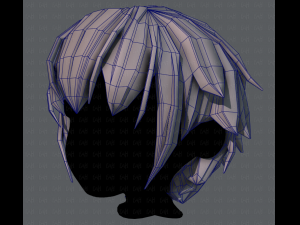 3d hair style for boy v34 Modelo 3D