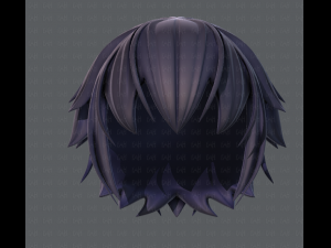 3d hair style for boy v34 Modelo 3D