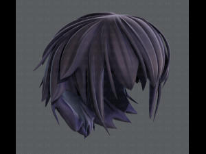 3d hair style for boy v34 Modelo 3D