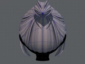 3d hair style for girl v35 3D Model