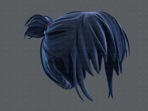 3d hair style for girl v35 3D 模型
