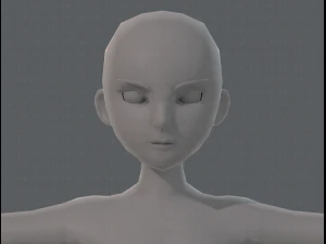base mesh woman 11 3D Model