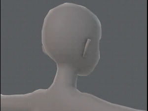 base mesh woman 11 3D Model