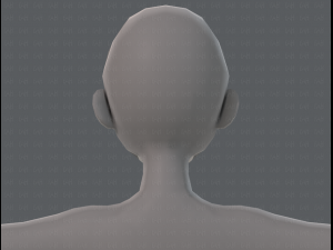 base mesh woman 11 3D मॉडल