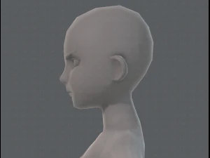 base mesh woman 11 3D Model