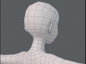 base mesh woman 11 3D मॉडल