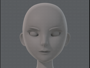 base mesh woman 11 3D मॉडल