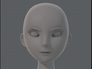 base mesh woman 11 3D Model