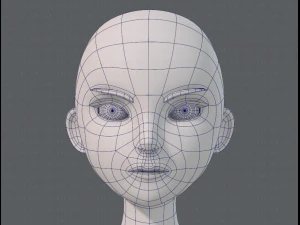 base mesh woman 11 3D Model