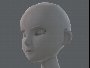 base mesh woman 11 3D मॉडल