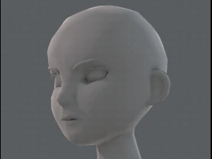 base mesh woman 11 3D Model