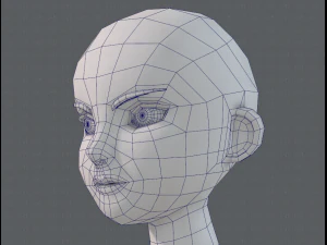 base mesh woman 11 3D Model