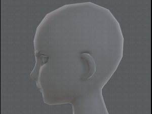 base mesh woman 11 3D मॉडल