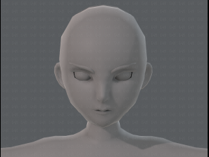 base mesh woman 11 3D मॉडल