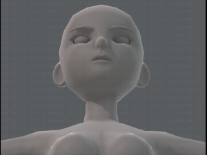 base mesh woman 11 3D मॉडल
