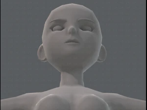 base mesh woman 11 3D Model