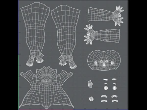 base mesh woman 11 3D Model