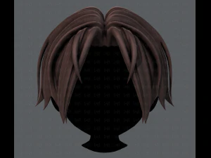 3d hair style for boy v35 3D Model