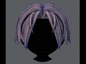 3d hair style for boy v35 3D मॉडल
