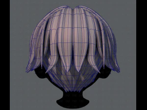 3d hair style for boy v35 3D Model