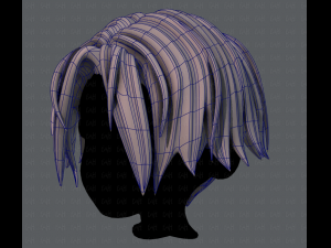 3d hair style for boy v35 3D मॉडल