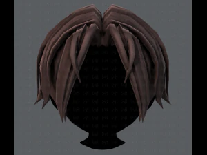 3d hair style for boy v35 3D Model