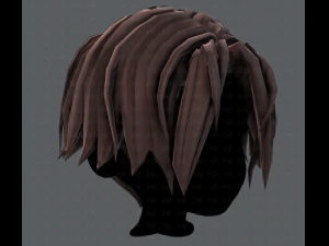 3d hair style for boy v35 3D Model
