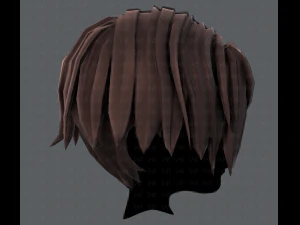 3d hair style for boy v35 3D Model
