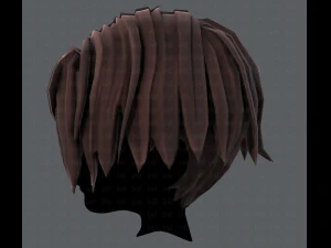 3d hair style for boy v35 3D Model