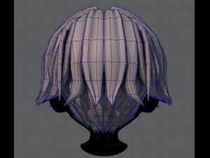 3d hair style for boy v35 3D Model