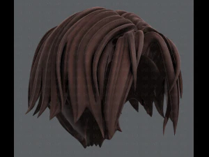 3d hair style for boy v35 3D Model