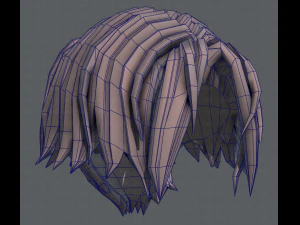 3d hair style for boy v35 3D Model