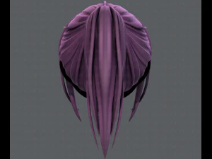 3d hair style for girl v36 3D Model