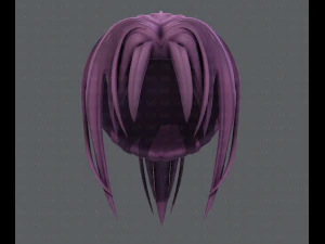 3d hair style for girl v36 3D Model