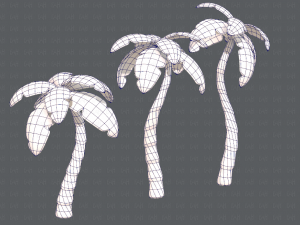 trees cartoon v03 3D मॉडल