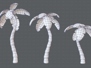 trees cartoon v03 3D मॉडल