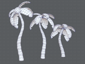trees cartoon v03 3D मॉडल