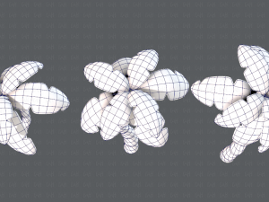 trees cartoon v03 3D मॉडल