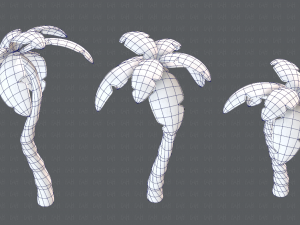 trees cartoon v03 3D मॉडल