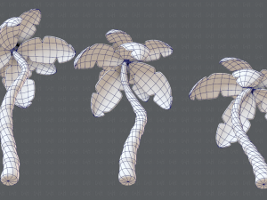 trees cartoon v03 3D मॉडल