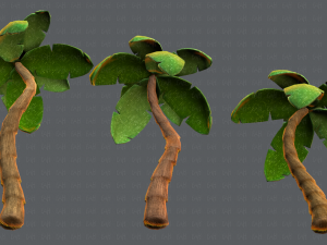 trees cartoon v03 3D मॉडल