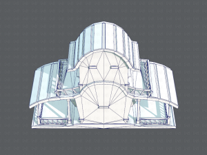 house cartoon v01 3D Model