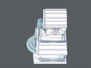 house cartoon v01 3D Model